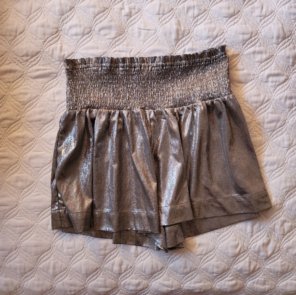 Metallic Shorts LIKE NEW